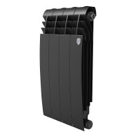 Радиатор Royal Thermo 500 х 4 секции BiLiner Noir Sable биметаллический секционный